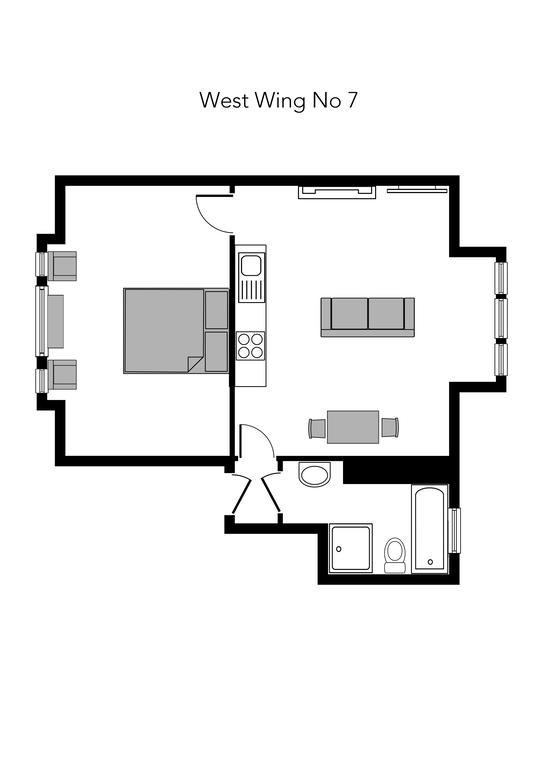 Linton Collection - The West Wing Apartment Edinburgh Bagian luar foto