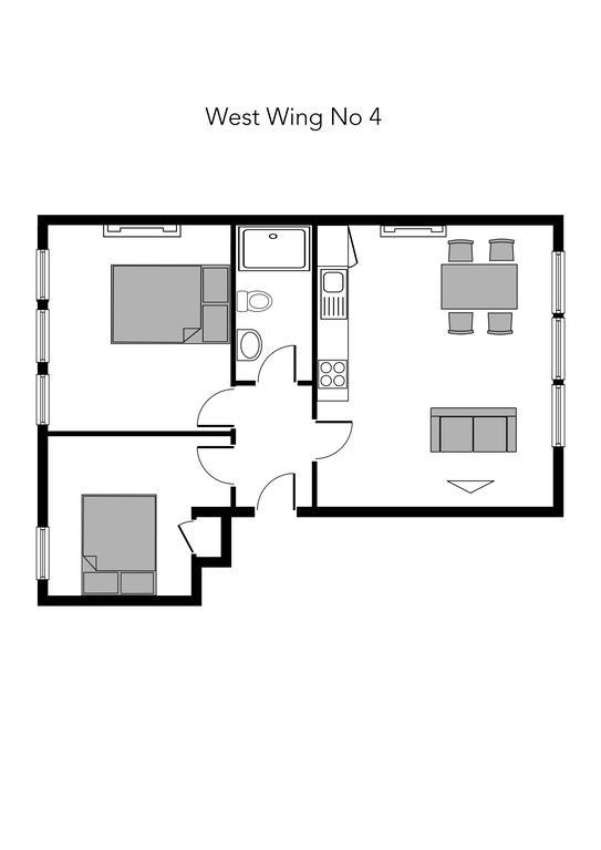 Linton Collection - The West Wing Apartment Edinburgh Bagian luar foto